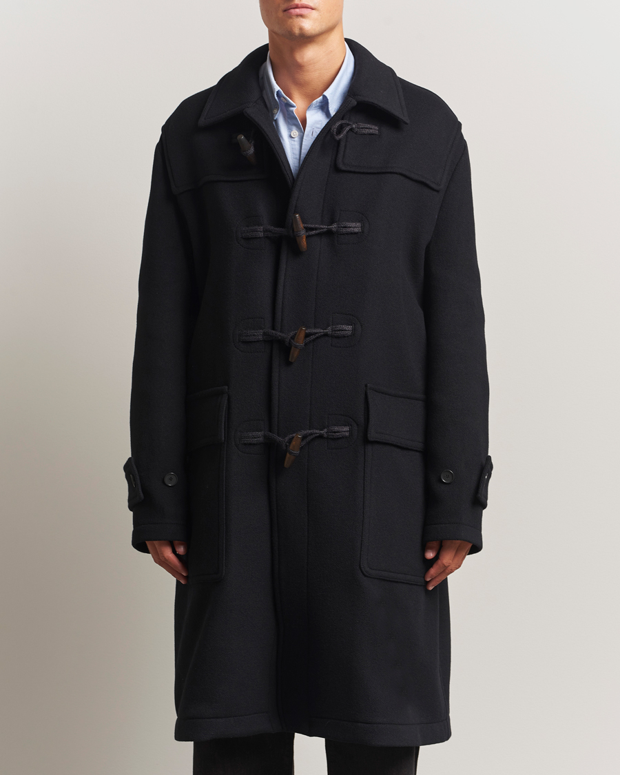 Herr | Jackor | Filippa K | Monty Wool Duffle Coat Black