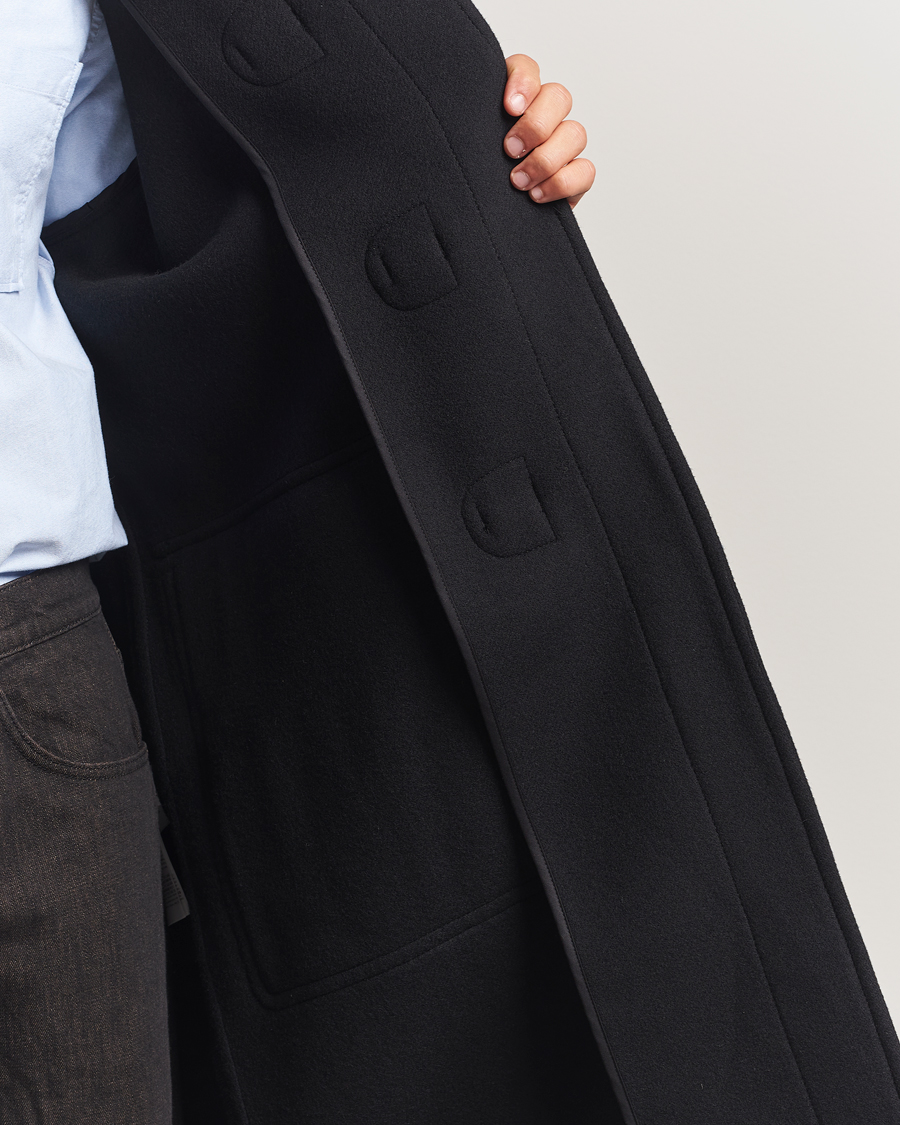 Herr | Jackor | Filippa K | Monty Wool Duffle Coat Black