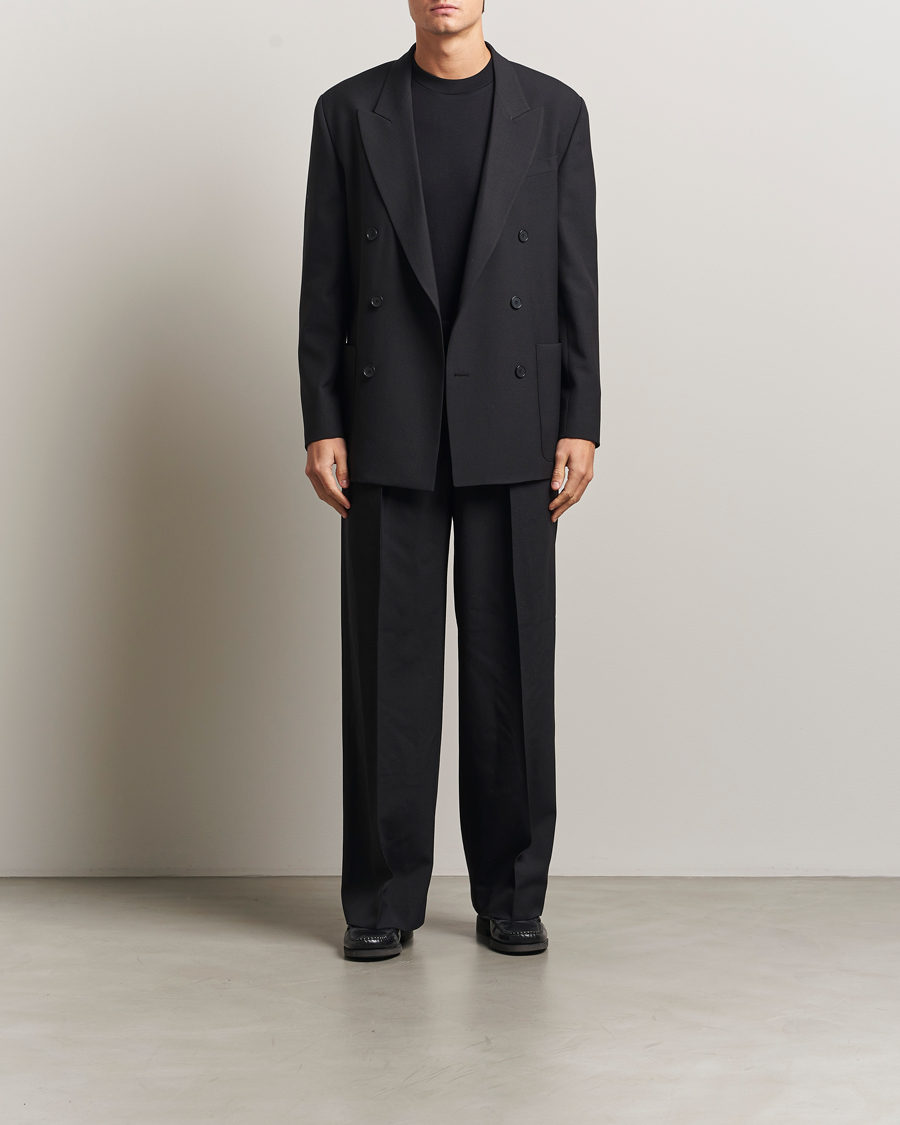 Herr | Kavajer | Filippa K | Michael Wool Double Breasted Blazer Black