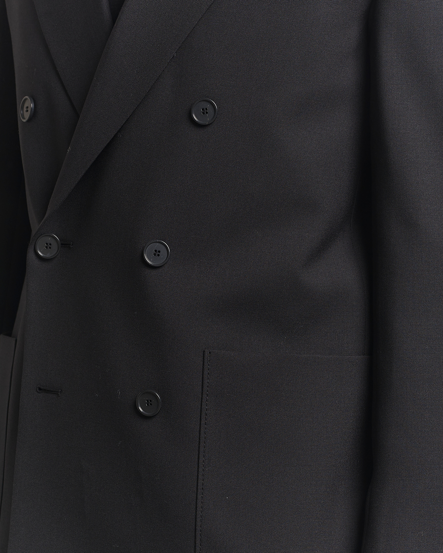Herr | Kavajer | Filippa K | Michael Wool Double Breasted Blazer Black