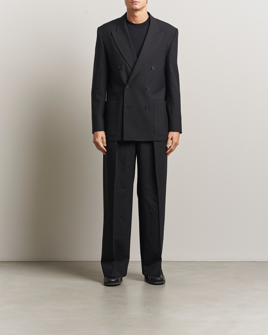 Herr | Kavajer | Filippa K | Michael Wool Double Breasted Blazer Black