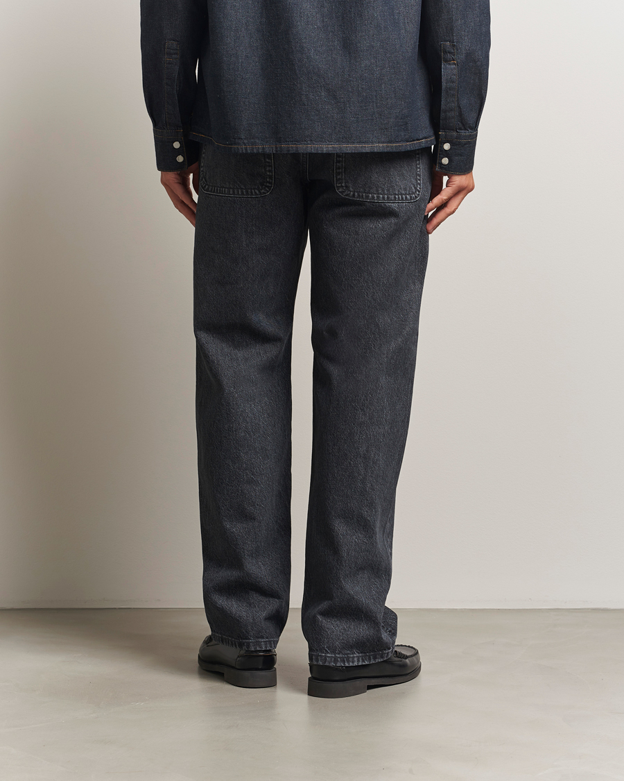 Herr | Skjortor | Filippa K | Loose Fit Workwear Jeans Washed Black