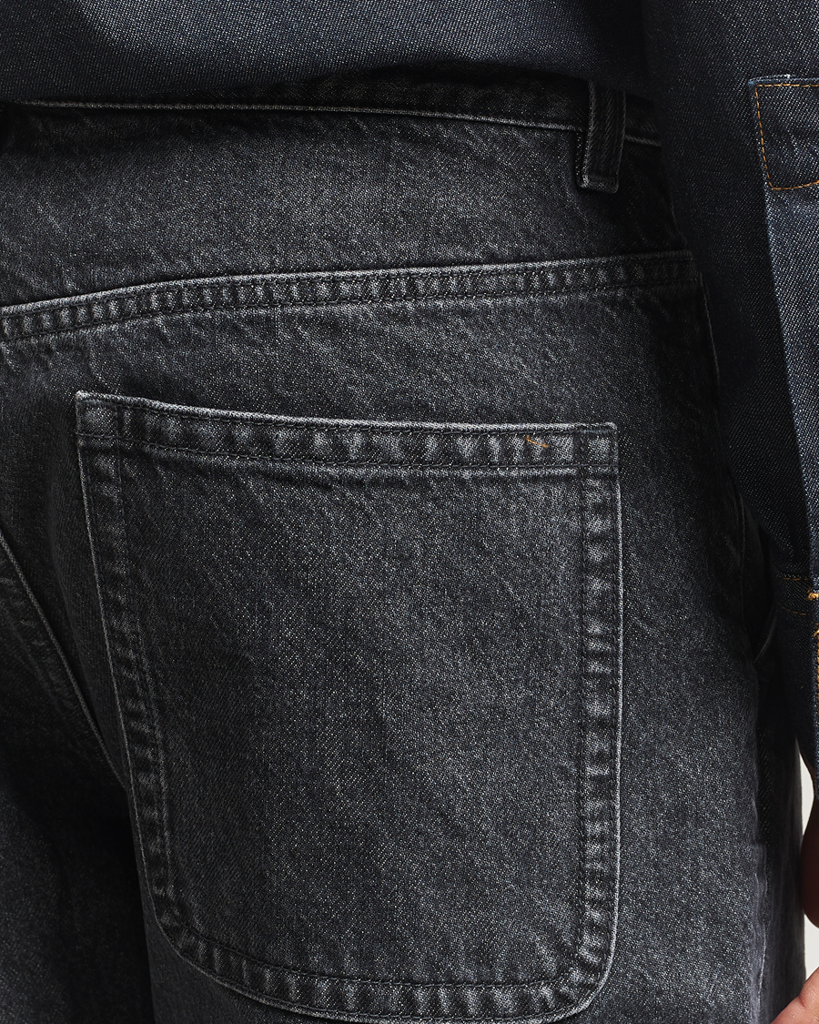 Herr | Skjortor | Filippa K | Loose Fit Workwear Jeans Washed Black