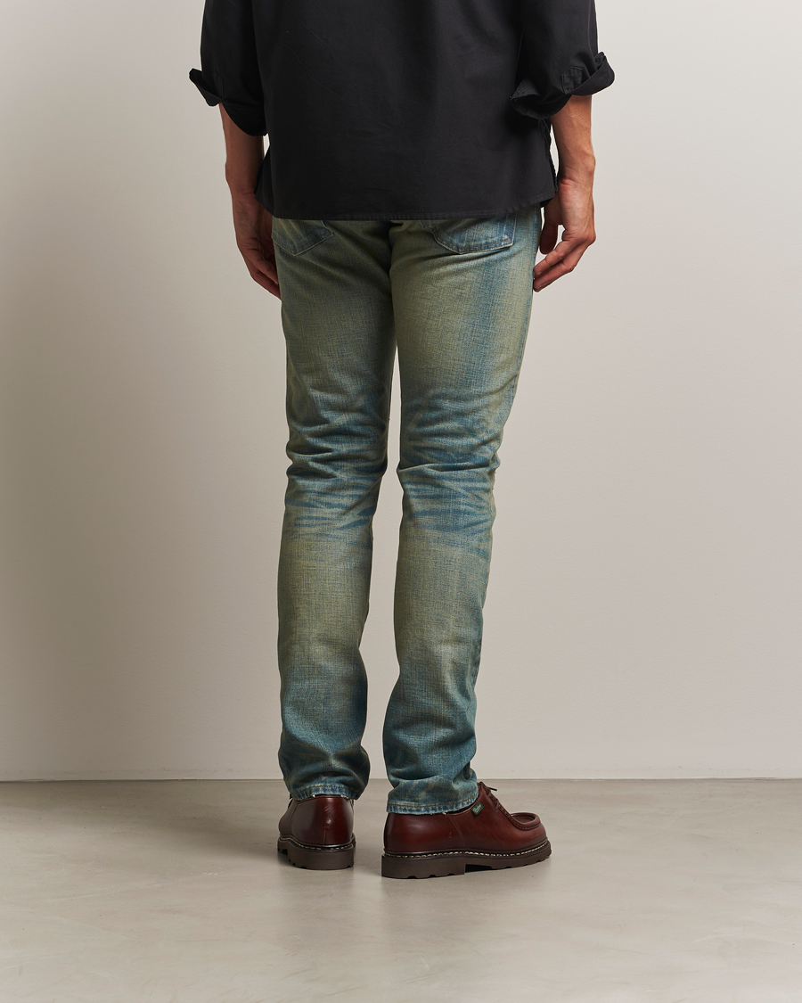 Herr | Byxor | RRL | Slim Fit 5-Pocket Denim Ridgway Wash
