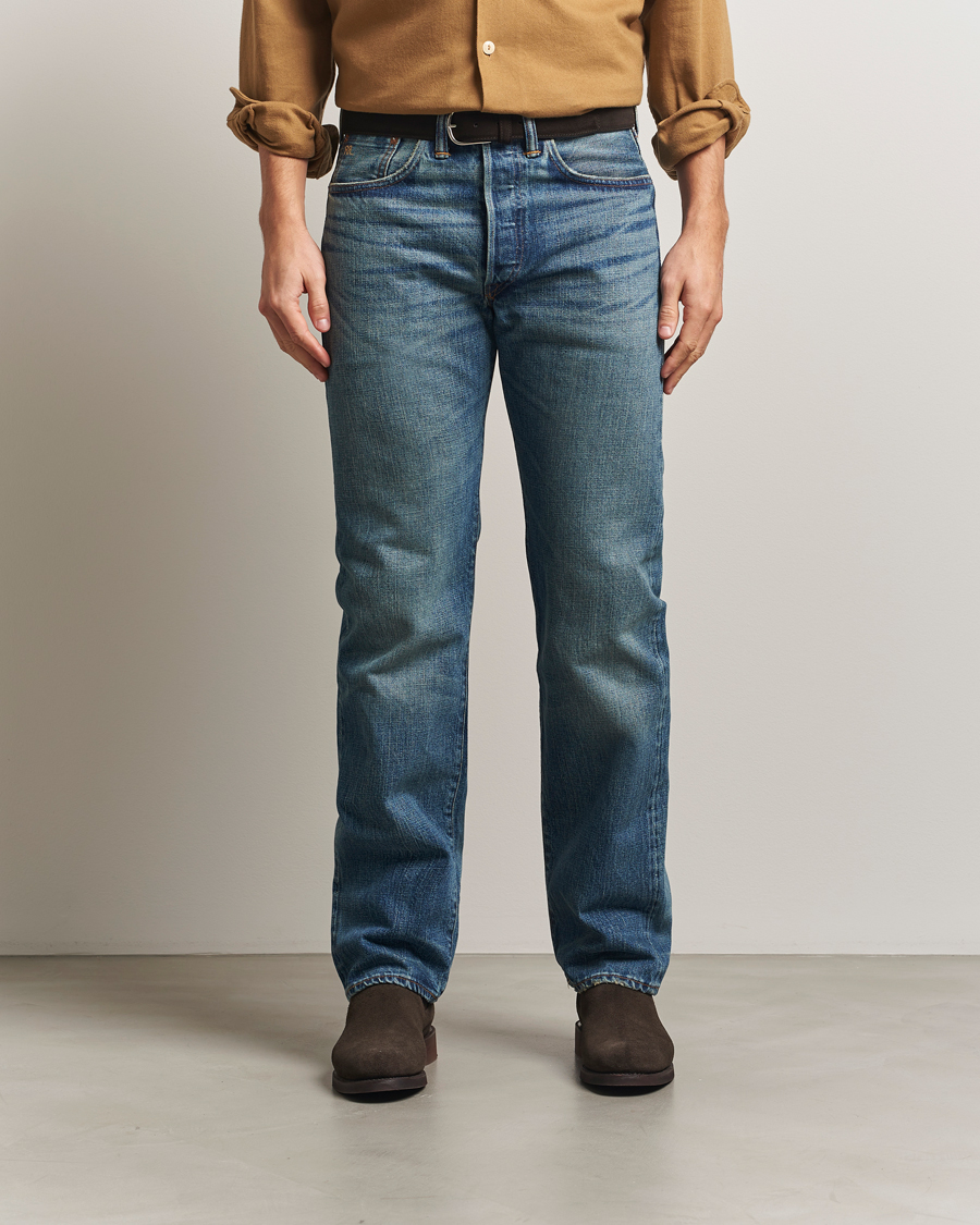 Herr | Byxor | RRL | Straight Leg 5-Pocket Denim Hillsview Wash
