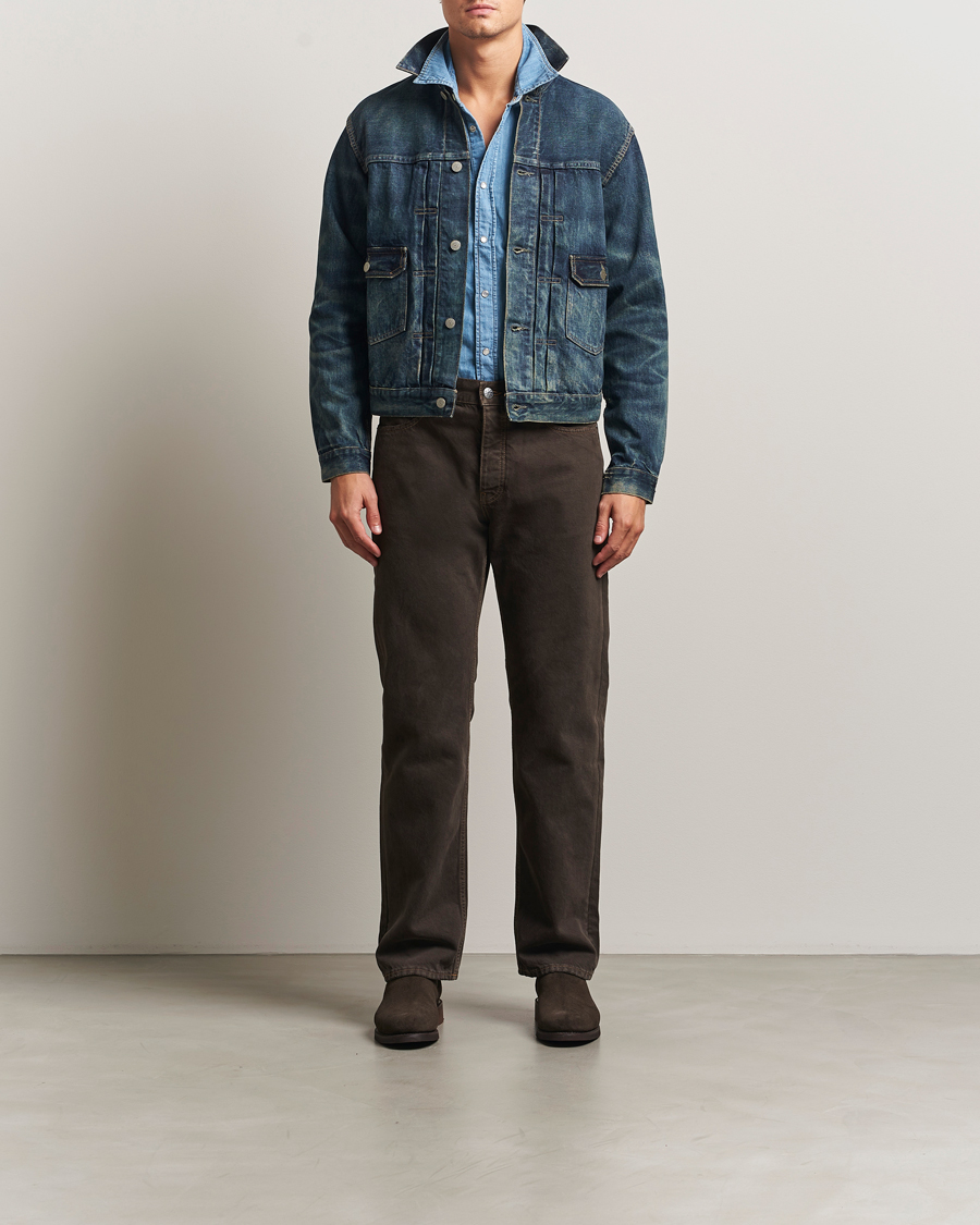 Herr | Jackor | RRL | Type 2 Denim Jacket Westview Wash