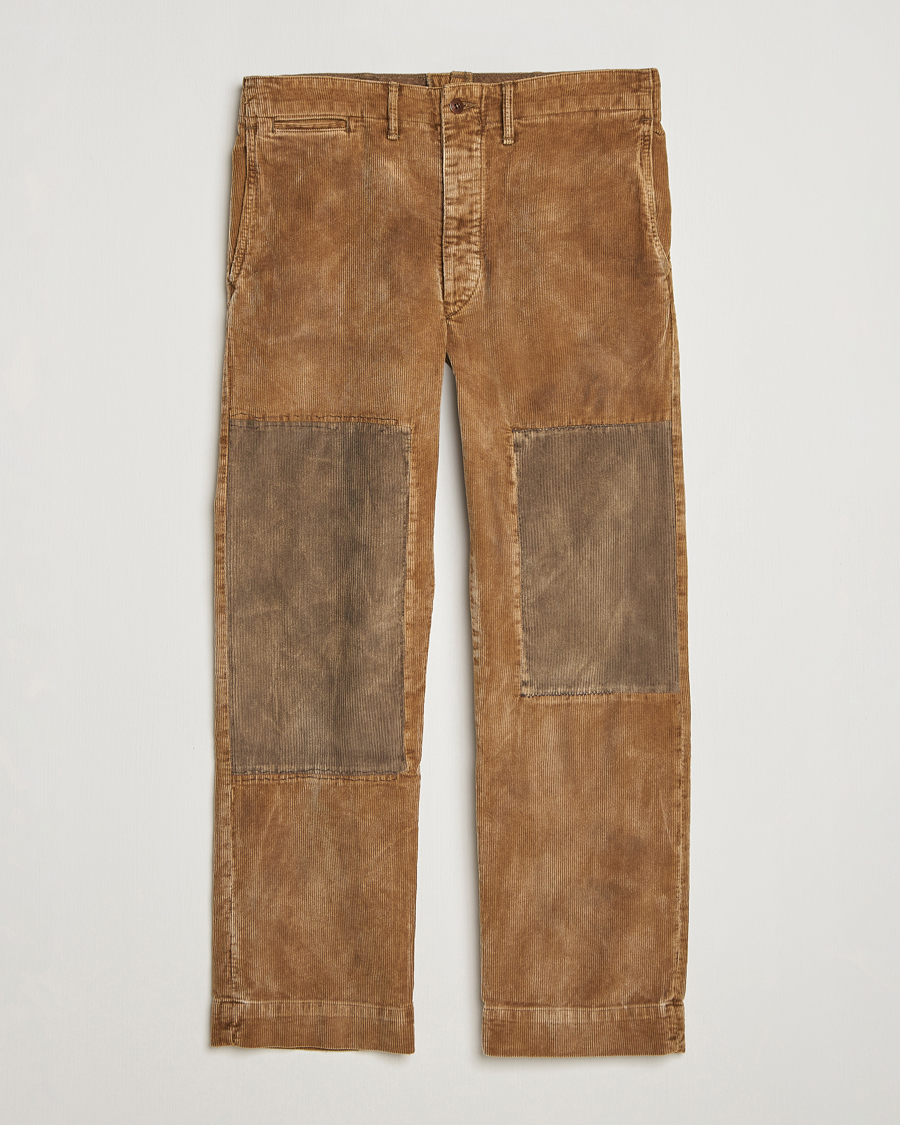 Herr | Byxor | RRL | Repaired Field Chino Faded Tan