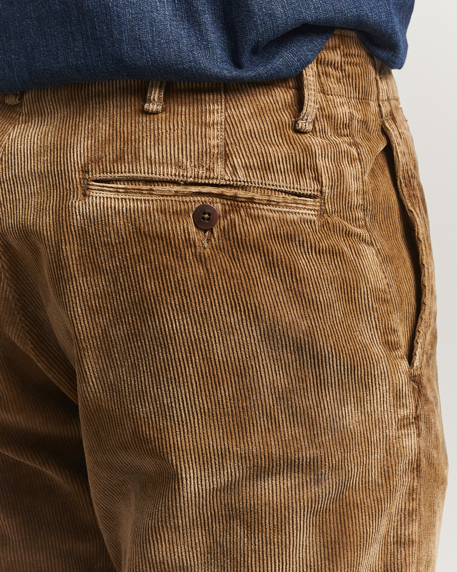 Herr | Byxor | RRL | Repaired Field Chino Faded Tan