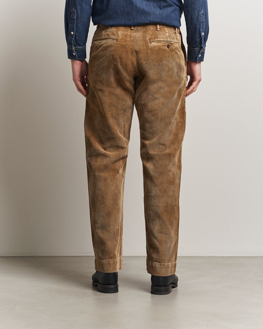 Herr | Byxor | RRL | Repaired Field Chino Faded Tan