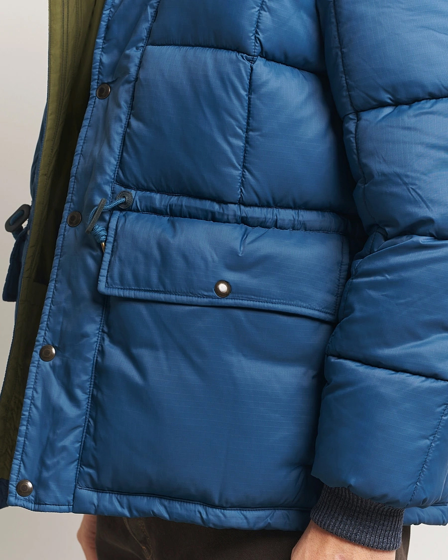 Herr | Jackor | RRL | Ellis Down Parka Vintage Blue