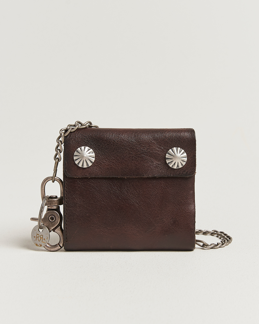 Herr | Plånböcker | RRL | Concha Ryder Wallet Dark Brown
