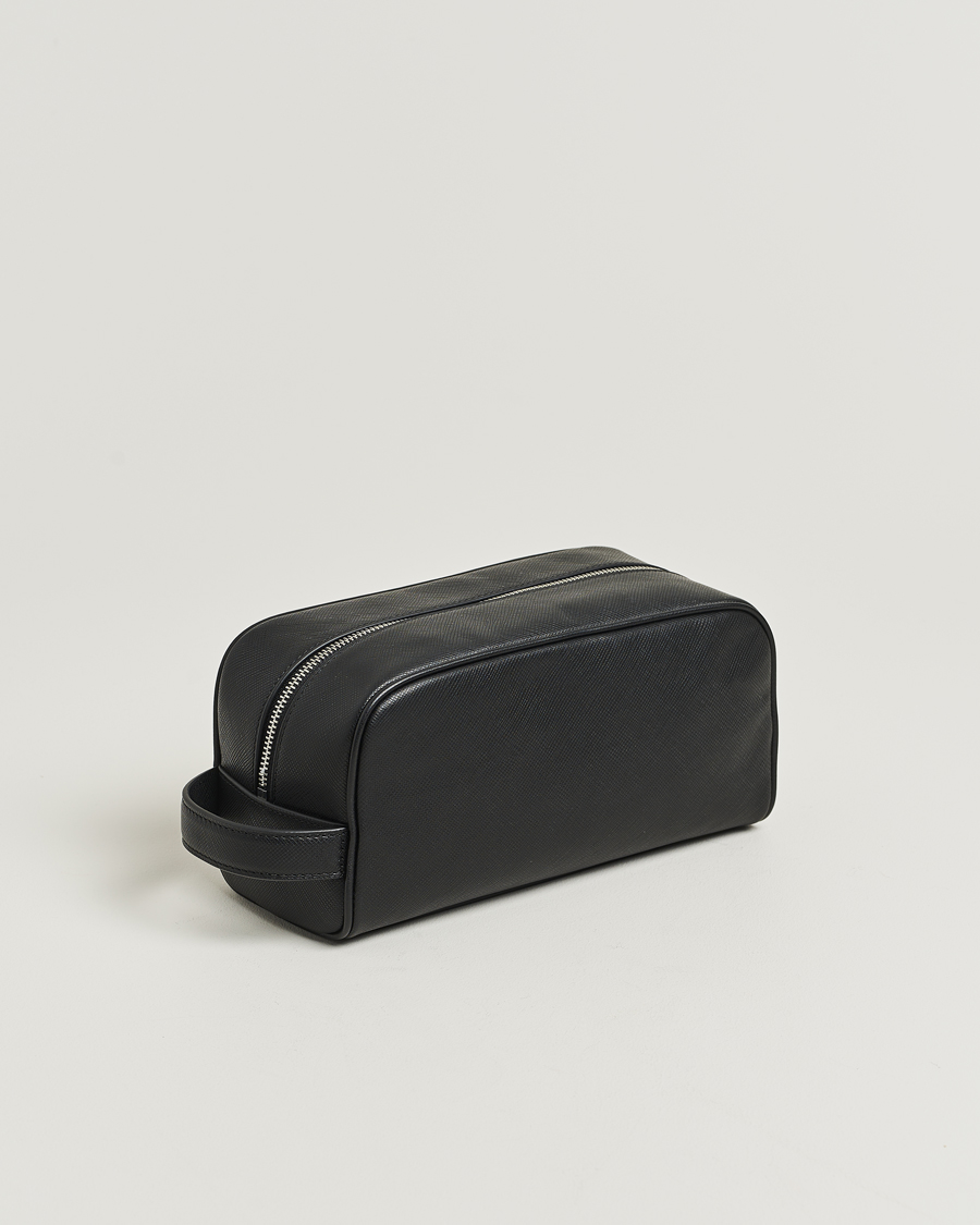 Herr | Väskor | Polo Ralph Lauren | Saffiano Leather Washbag Black