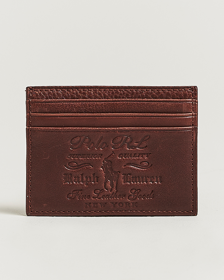 Herr | Plånböcker | Polo Ralph Lauren | Washed Heritage Card Case British Tan