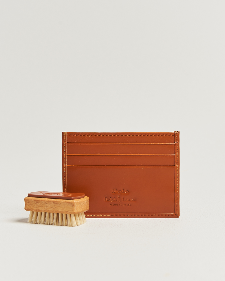 Herr | Plånböcker | Polo Ralph Lauren | Bridle Leather Card Case Tan
