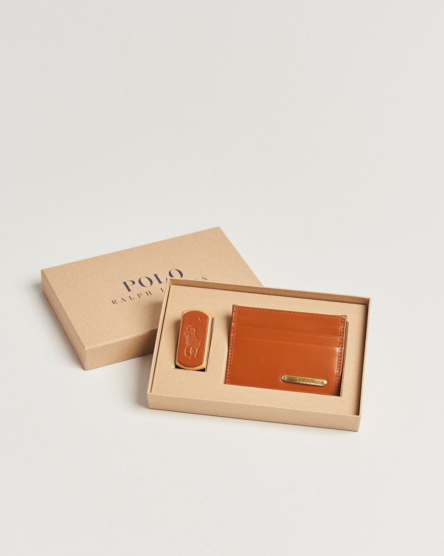 Herr | Plånböcker | Polo Ralph Lauren | Bridle Leather Card Case Tan