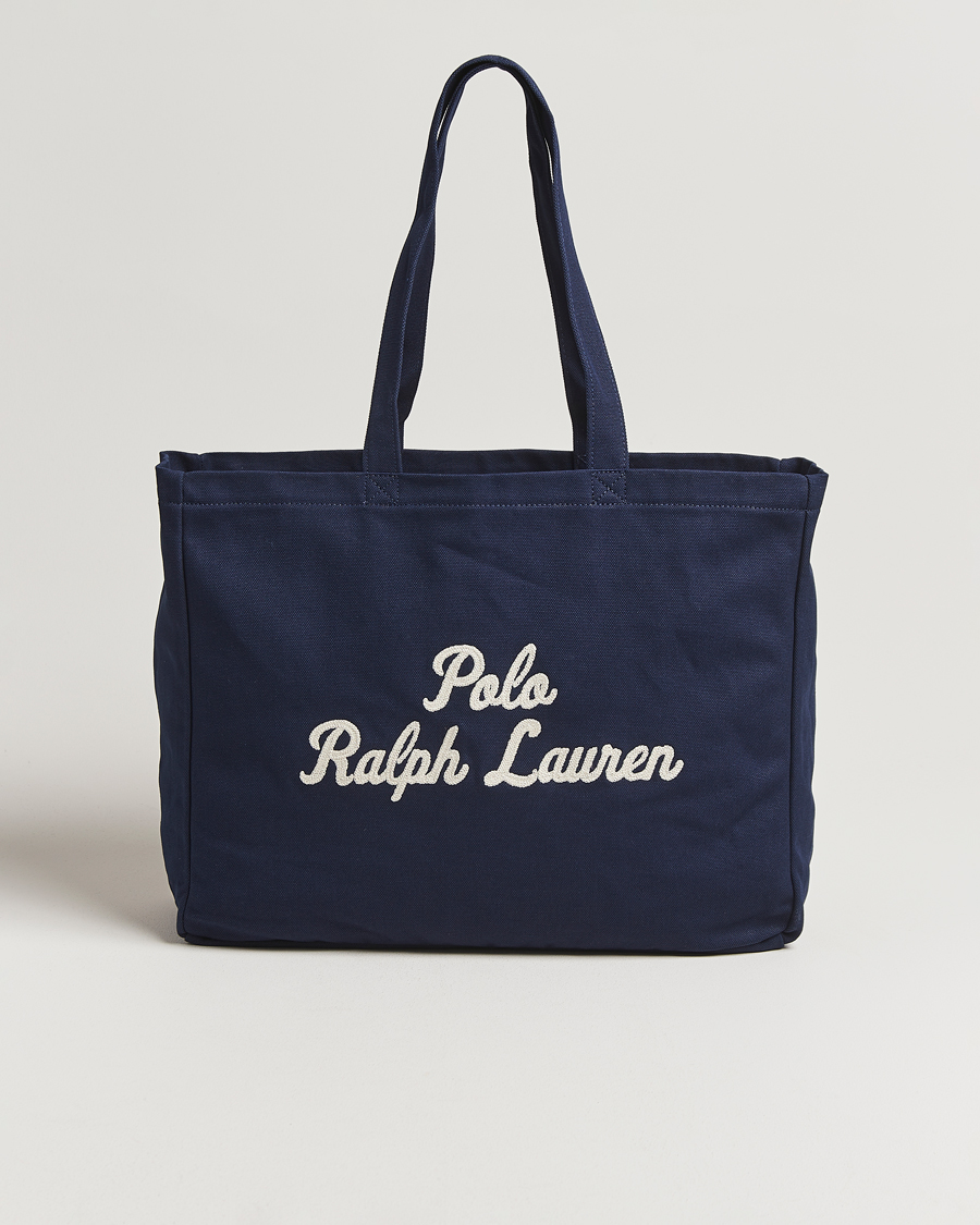 Herr | Väskor | Polo Ralph Lauren | Canvas Logo Tote Bag Newport Navy