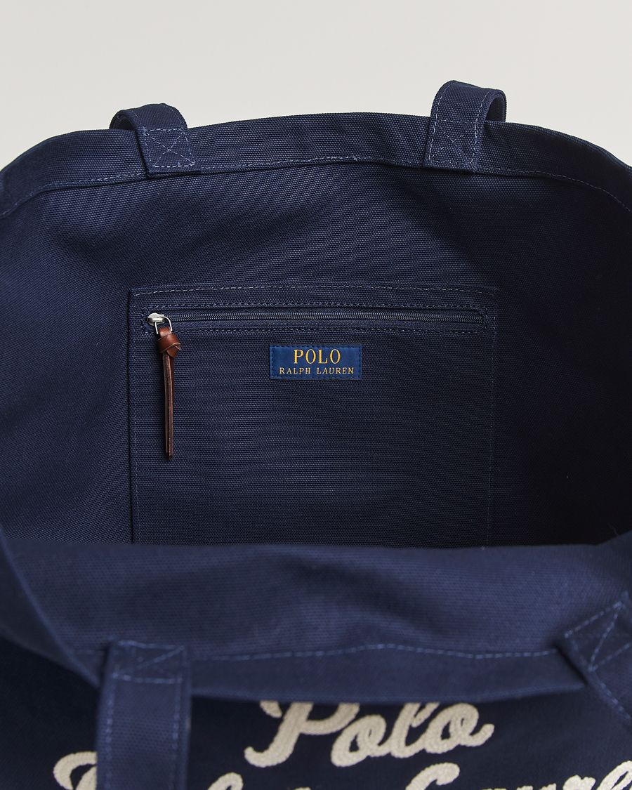 Herr | Väskor | Polo Ralph Lauren | Canvas Logo Tote Bag Newport Navy