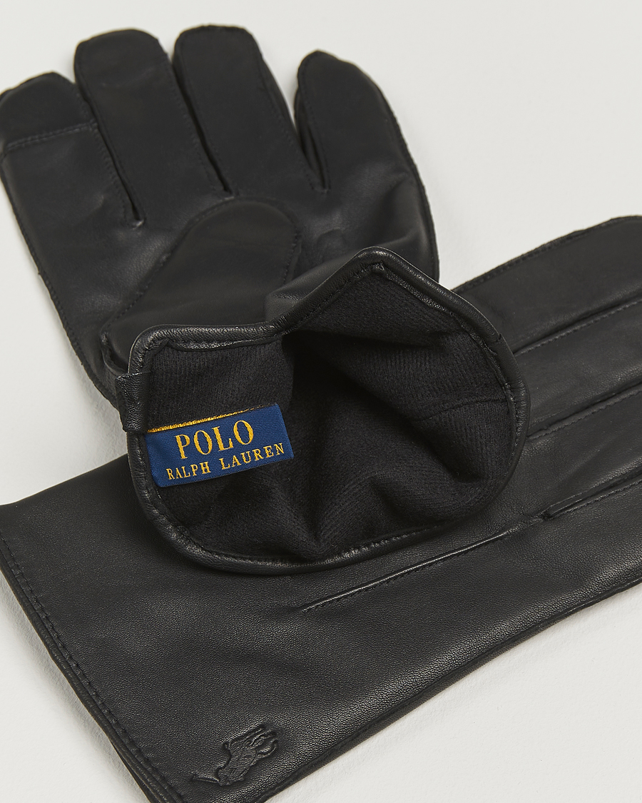 Herr | Handskar | Polo Ralph Lauren | Nappa Gloves Black