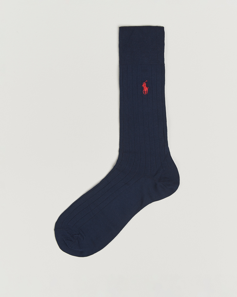 Herr | Underkläder | Polo Ralph Lauren | 12-Pack Egyptian Rib Cotton Crew Socks Multicolor