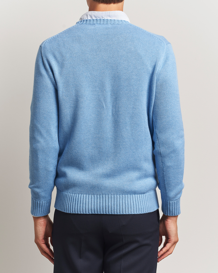 Herr | Tröjor | Polo Ralph Lauren | Cotton Crew Neck Sweater Soft Royal Heather