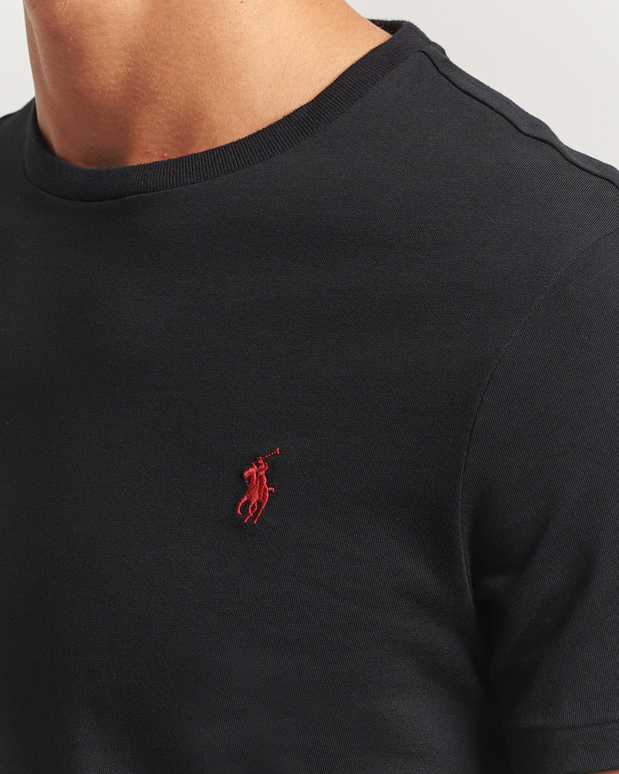 Herr | T-Shirts | Polo Ralph Lauren | 2-Pack Crew Neck T-Shirt Black