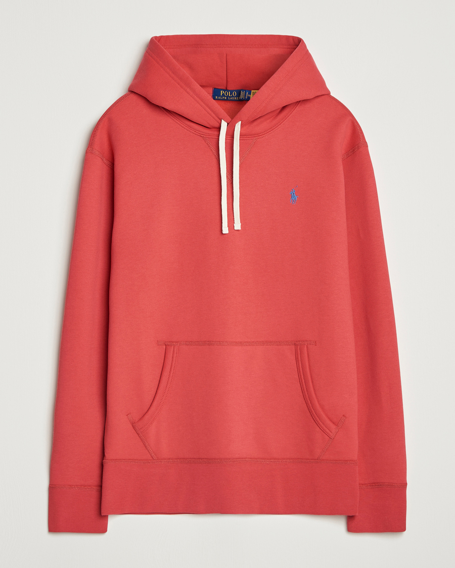 Herr | Tröjor | Polo Ralph Lauren | RL Fleece Hoodie Sunrise Red