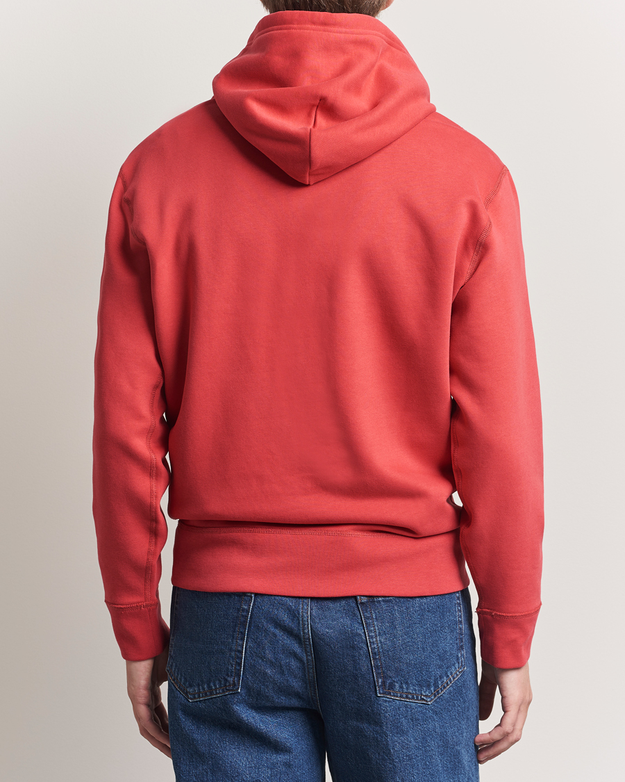 Herr | Tröjor | Polo Ralph Lauren | RL Fleece Hoodie Sunrise Red