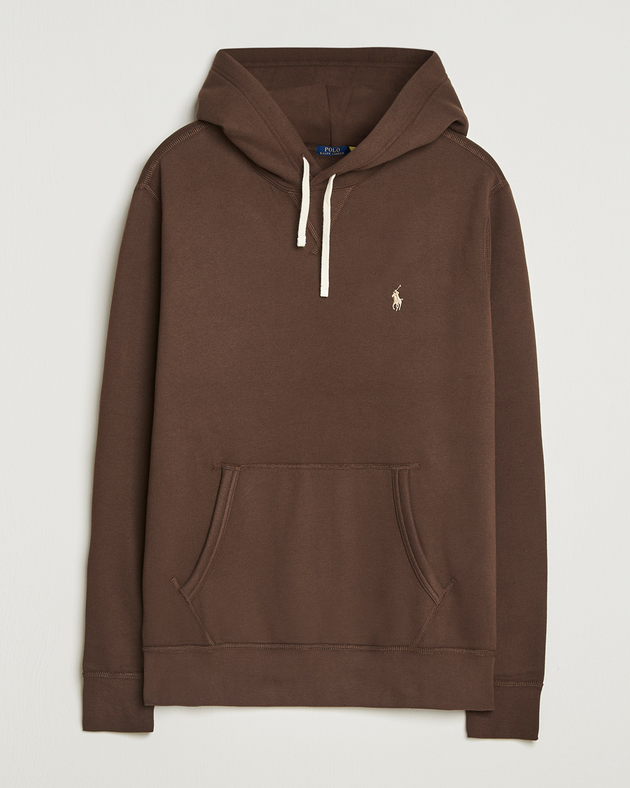 Herr | Tröjor | Polo Ralph Lauren | RL Fleece Hoodie Nutmeg Brown
