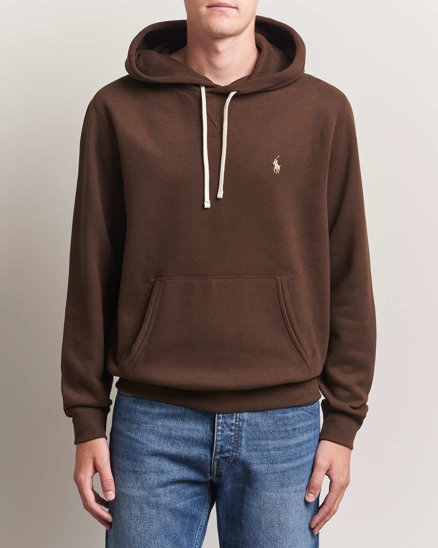 Herr | Tröjor | Polo Ralph Lauren | RL Fleece Hoodie Nutmeg Brown