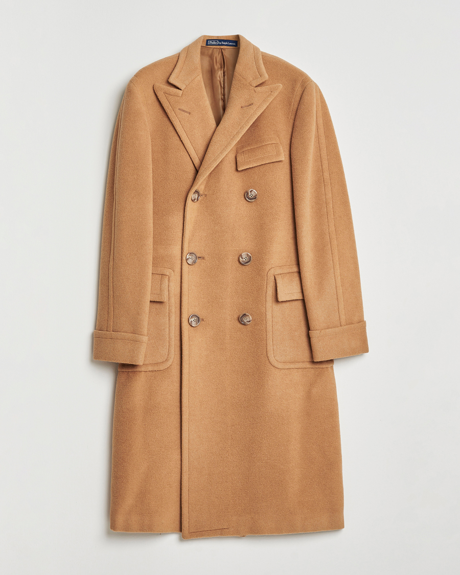 Herr | Jackor | Polo Ralph Lauren | Camel Hair Coat Khaki
