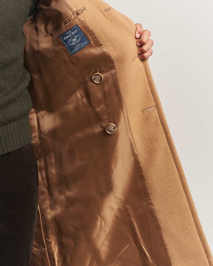 Herr | Jackor | Polo Ralph Lauren | Camel Hair Coat Khaki