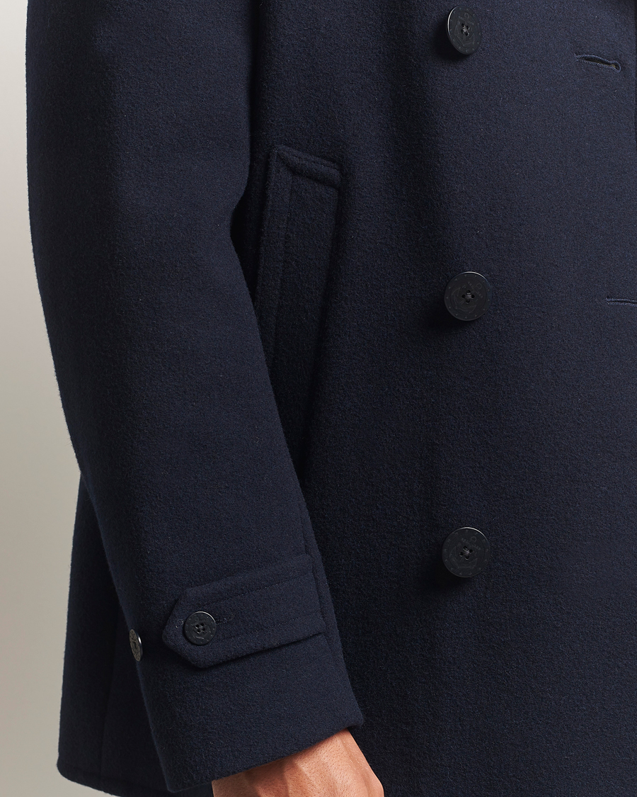 Herr | Jackor | Polo Ralph Lauren | Lightweight Melton Peacoat Navy