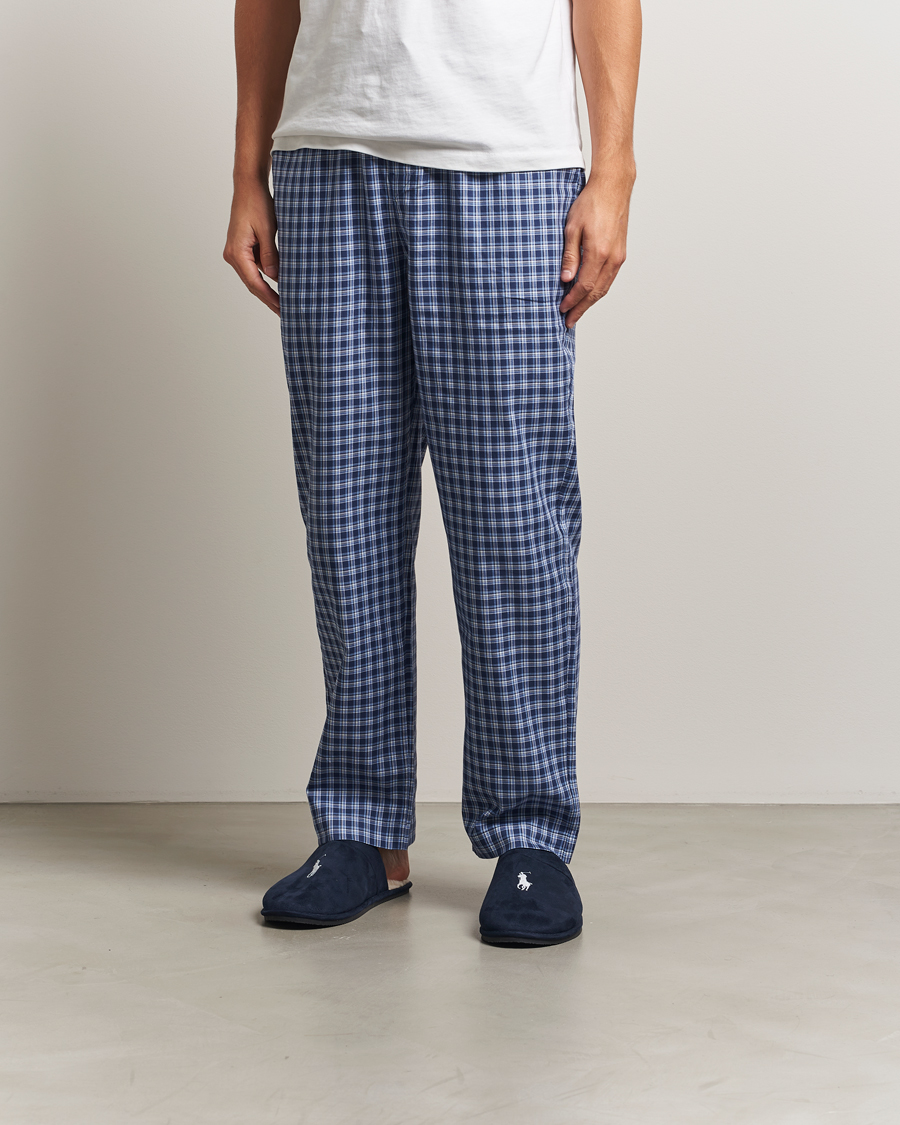 Herr | Polo Ralph Lauren Klarence Dress Slipper Navy/BlackWatch | Polo Ralph Lauren | Klarence Dress Slipper Navy/BlackWatch