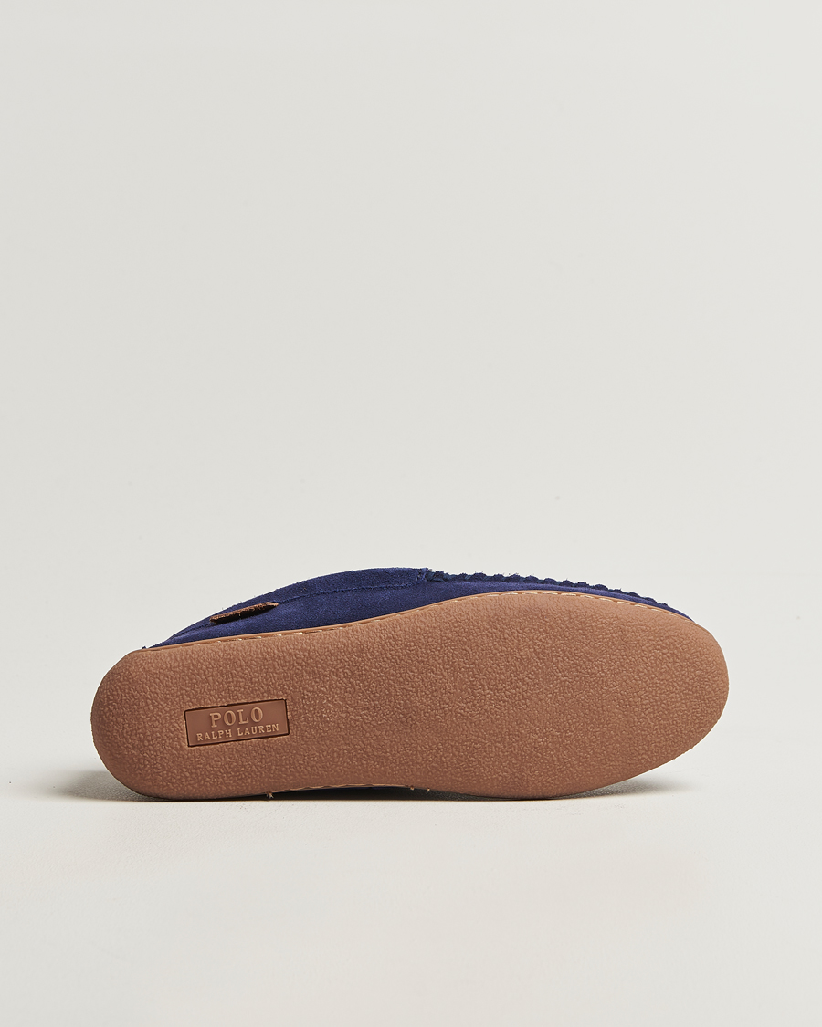 Herr | Sandaler & Tofflor | Polo Ralph Lauren | Brenan Slipper Navy Suede