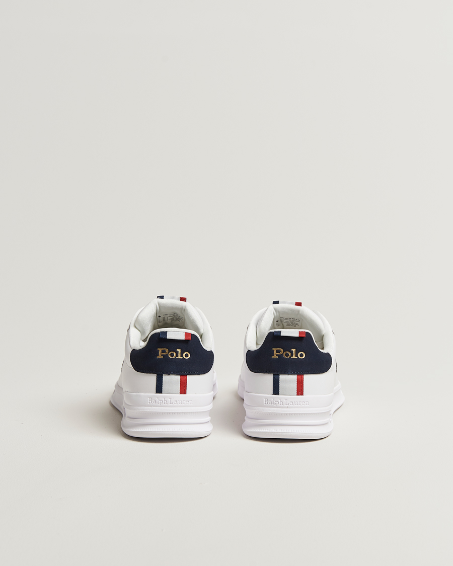 Herr | Sneakers | Polo Ralph Lauren | Heritage Court Sneakers White/Navy/Red