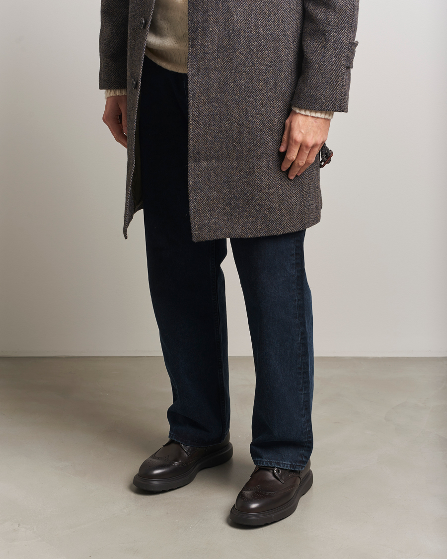 Herr | Kängor | Polo Ralph Lauren | Martelli Brogue Boot Dark Brown Suede