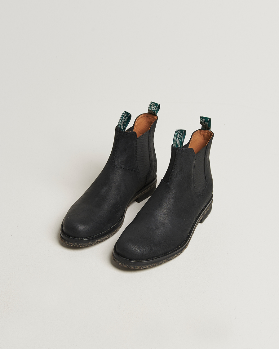 Herr | Kängor | Polo Ralph Lauren | Radford Chelsea Boot Black Rough-Out Suede