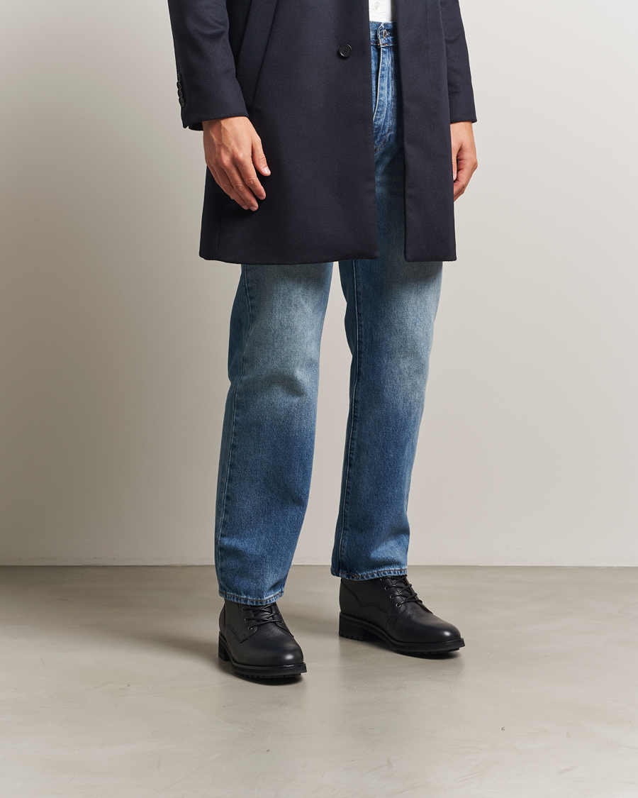 Herr | Kängor | Polo Ralph Lauren | Bryson Mid Boot Black Calf