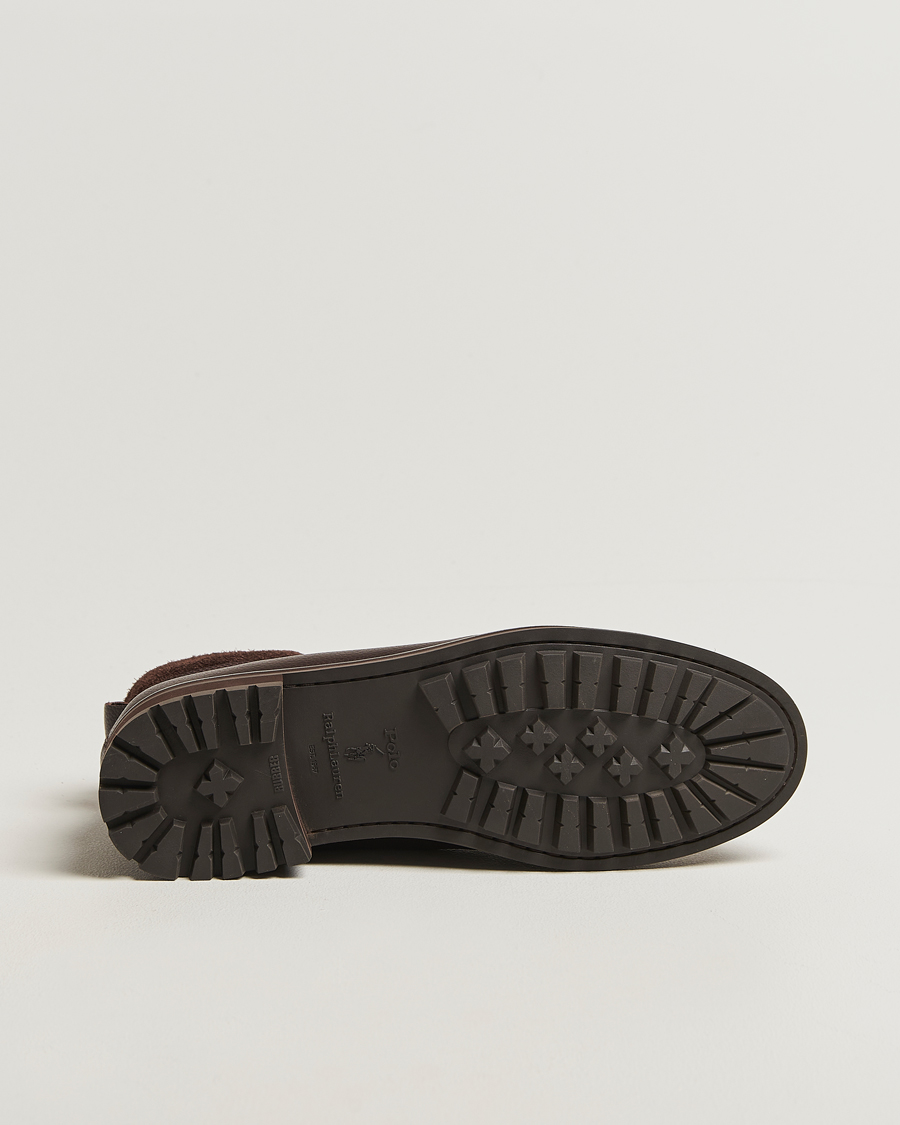 Herr | Kängor | Polo Ralph Lauren | Bryson Mid Boot Dark Brown Calf