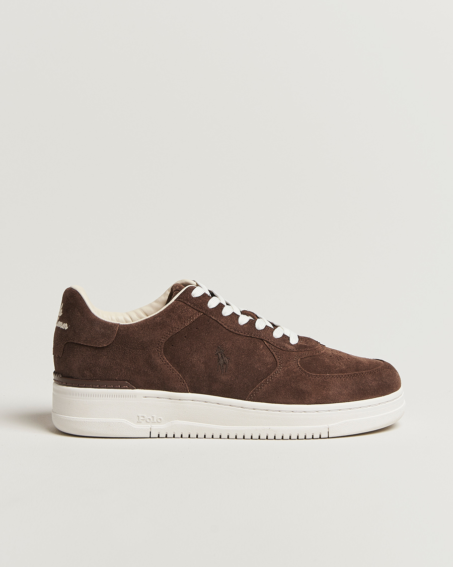 Herr | Sneakers | Polo Ralph Lauren | Masters Court Sneakers Chocolate Brown