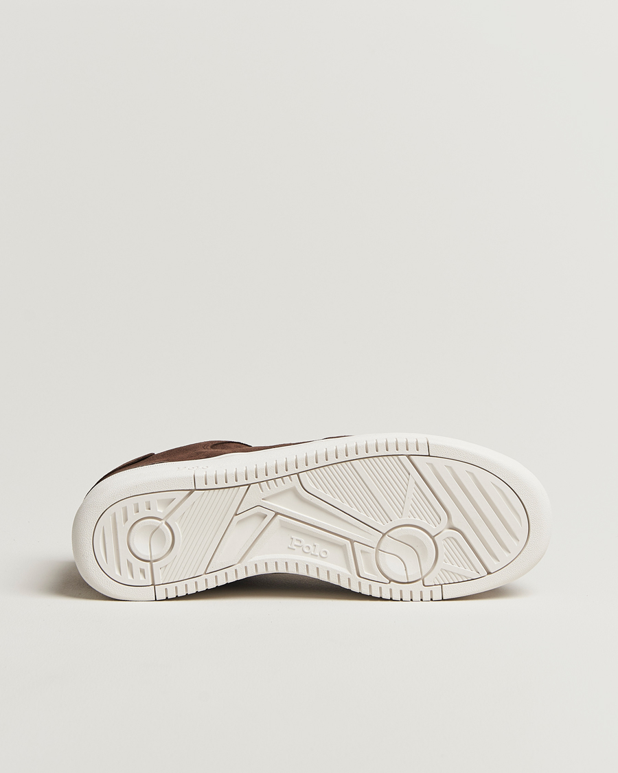 Herr | Sneakers | Polo Ralph Lauren | Masters Court Sneakers Chocolate Brown