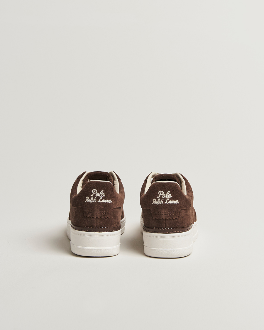 Herr | Sneakers | Polo Ralph Lauren | Masters Court Sneakers Chocolate Brown
