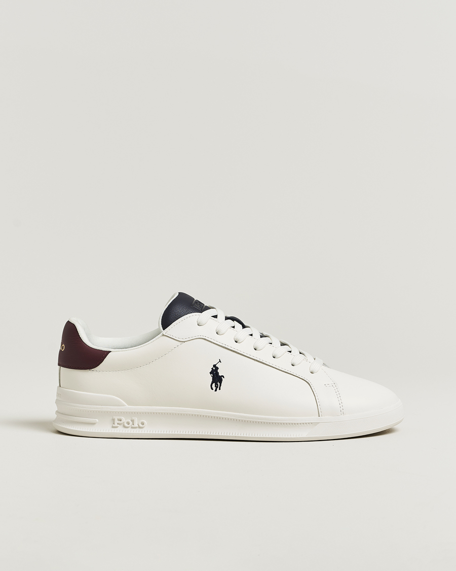 Herr | Sneakers | Polo Ralph Lauren | Heritage Court Sneakers Off White/Navy