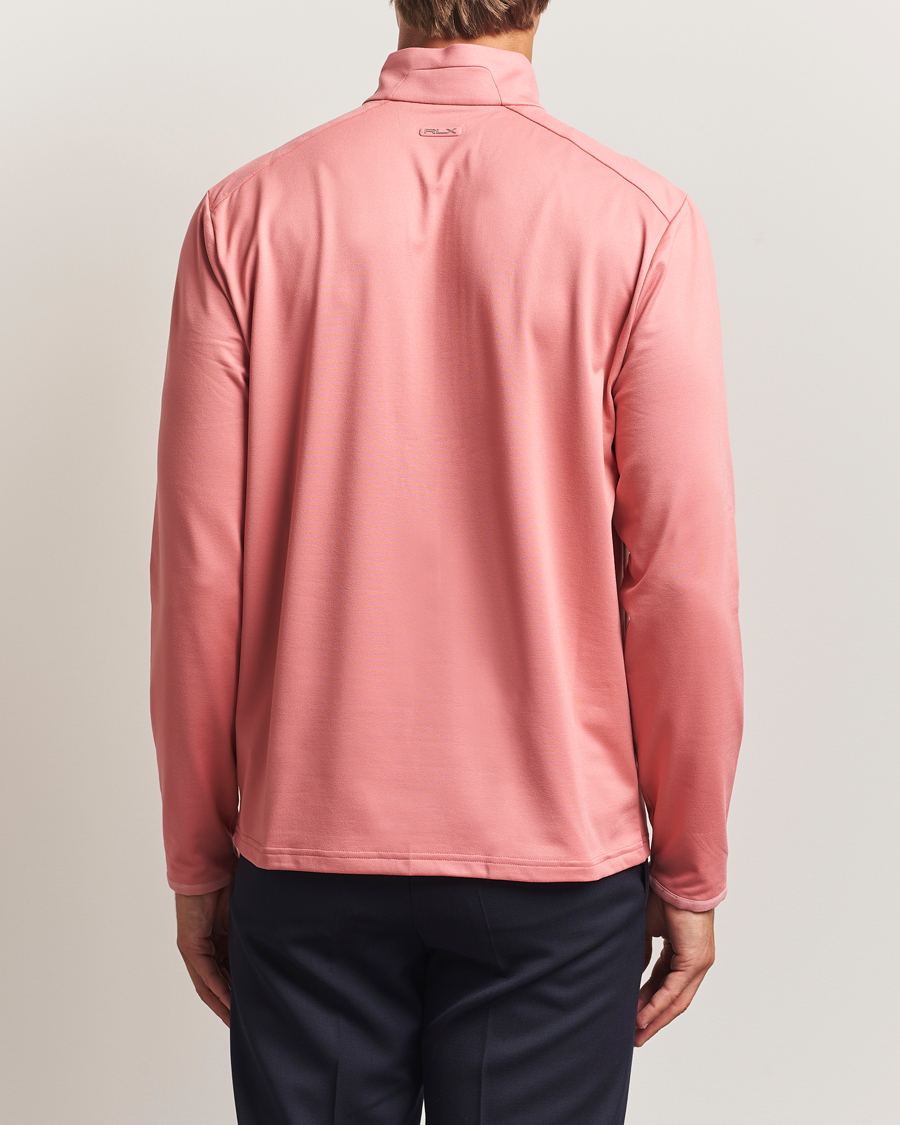 Herr | Tröjor | RLX Ralph Lauren | Luxury Jersey Half Zip Desert Rose