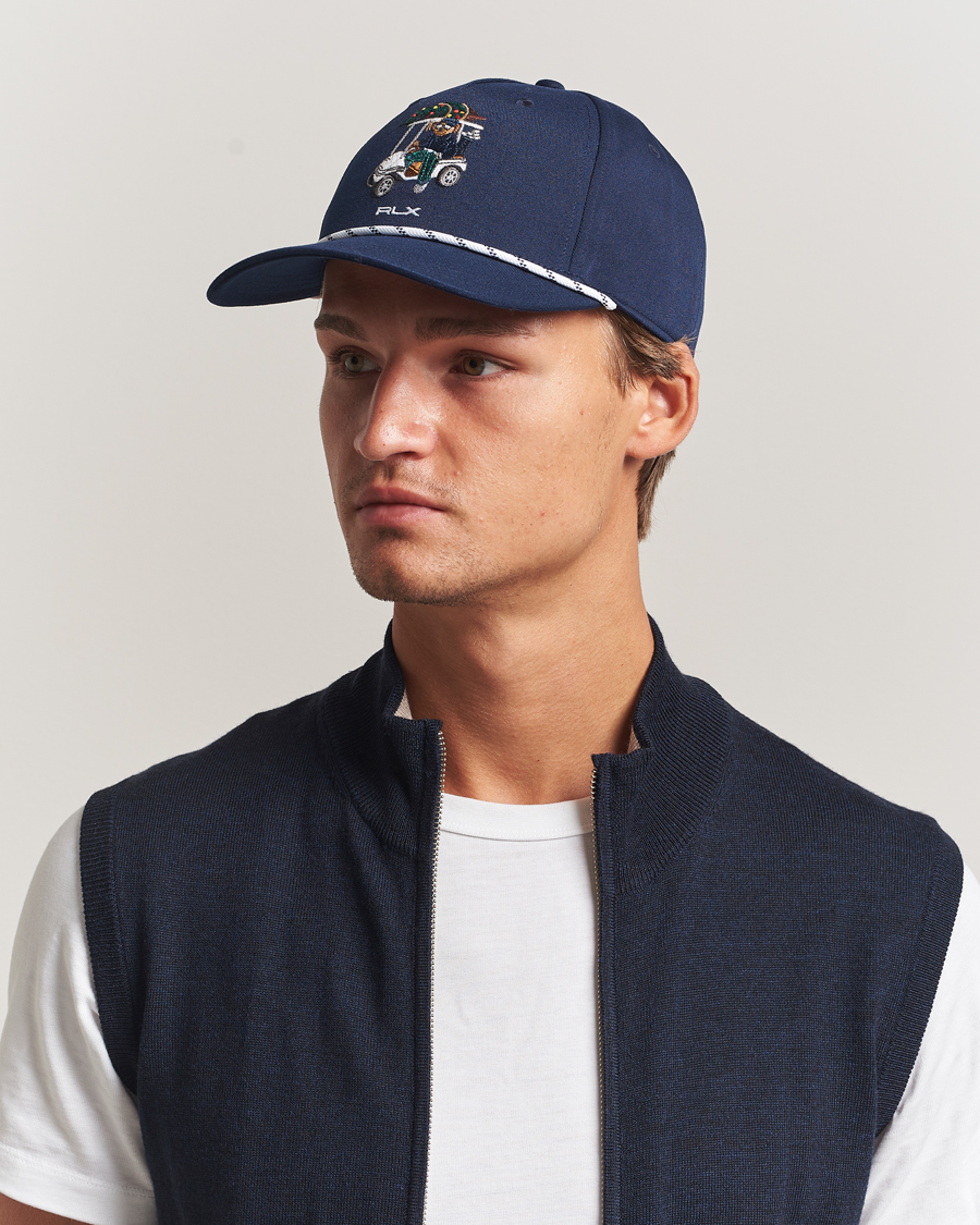 Herr | Hattar & kepsar | RLX Ralph Lauren | Bear Cap Refined Navy