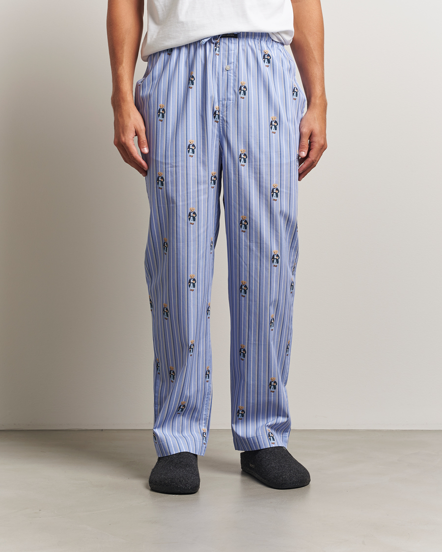 Herr | Pyjamas & Morgonrockar | Polo Ralph Lauren | Cotton Striped Pyjama Pants Blue