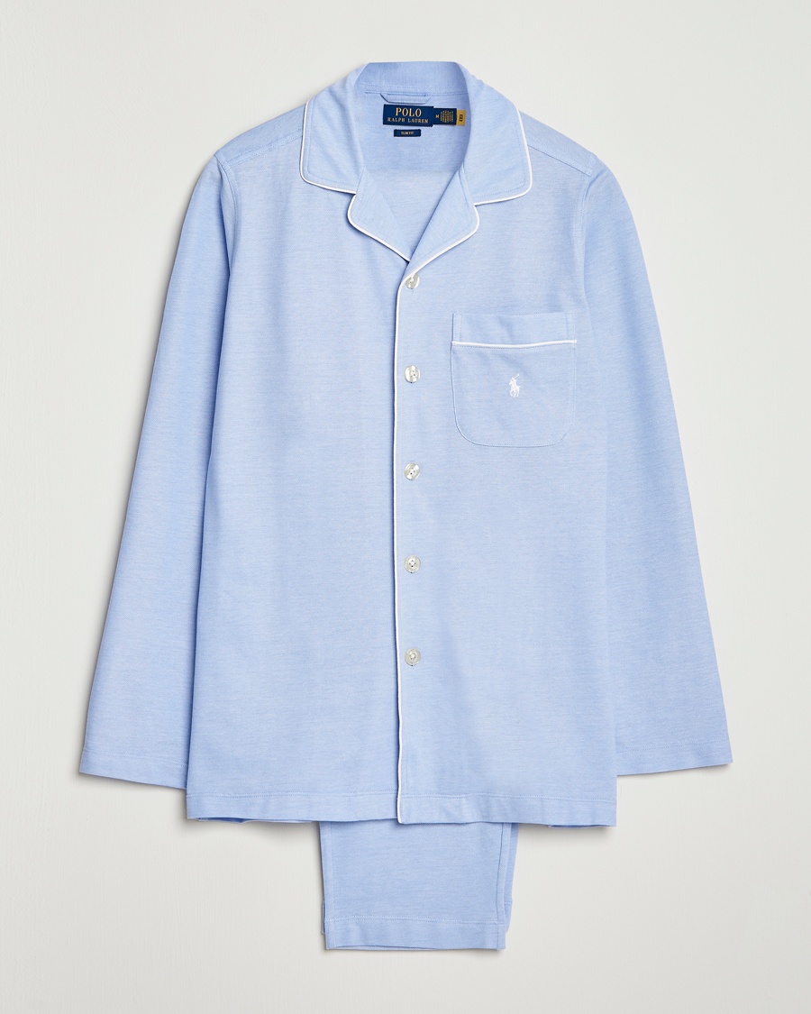 Herr | Pyjamas & Morgonrockar | Polo Ralph Lauren | Cotton Pyjamas Set Blue