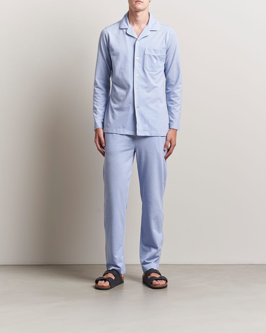 Herr | Pyjamas & Morgonrockar | Polo Ralph Lauren | Cotton Pyjamas Set Blue