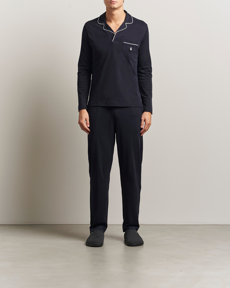 Herr | Pyjamas & Morgonrockar | Polo Ralph Lauren | Cotton Lounge Set Collection Navy