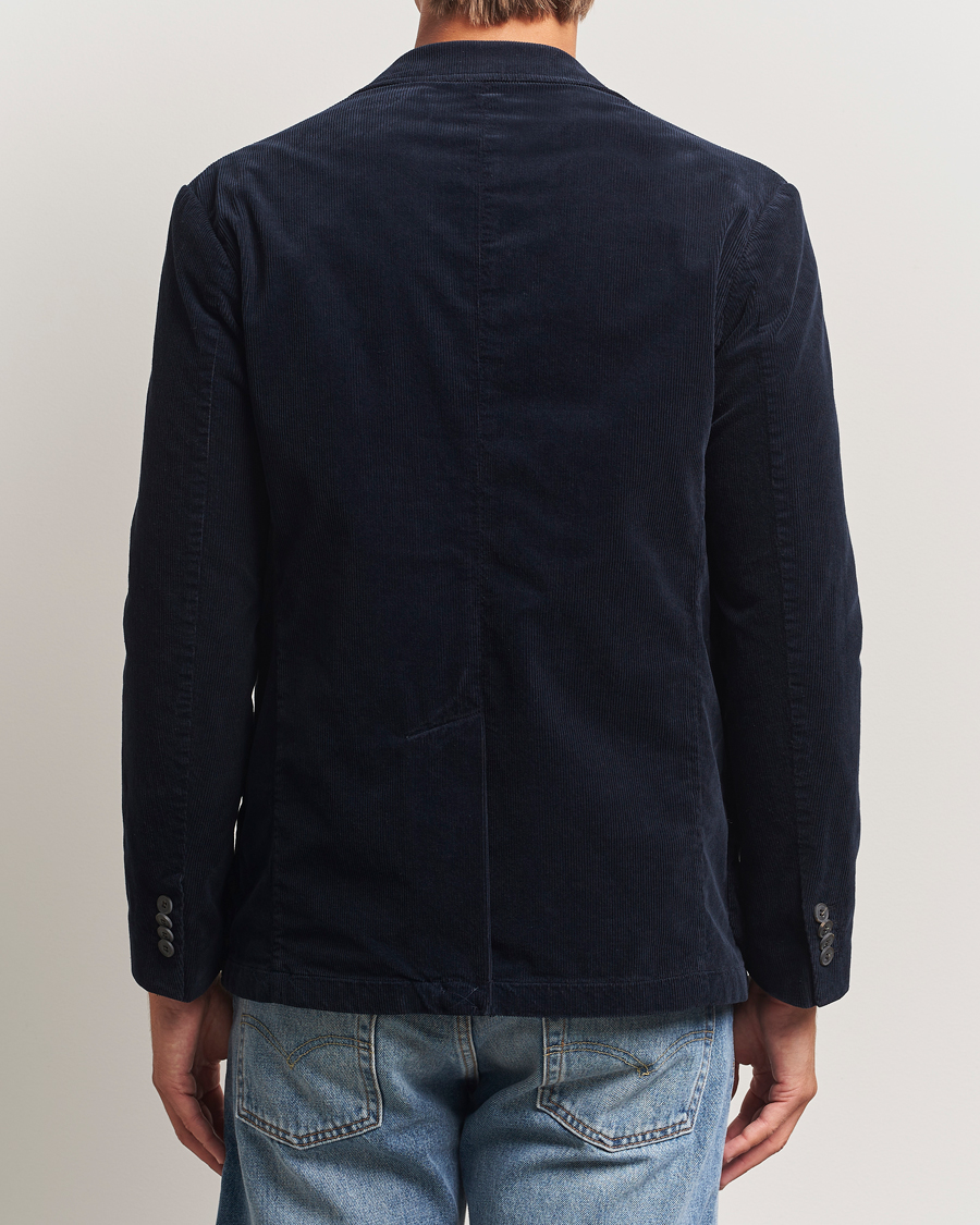Herr | Kavajer | Sunspel | Relaxed Corduroy Blazer Navy